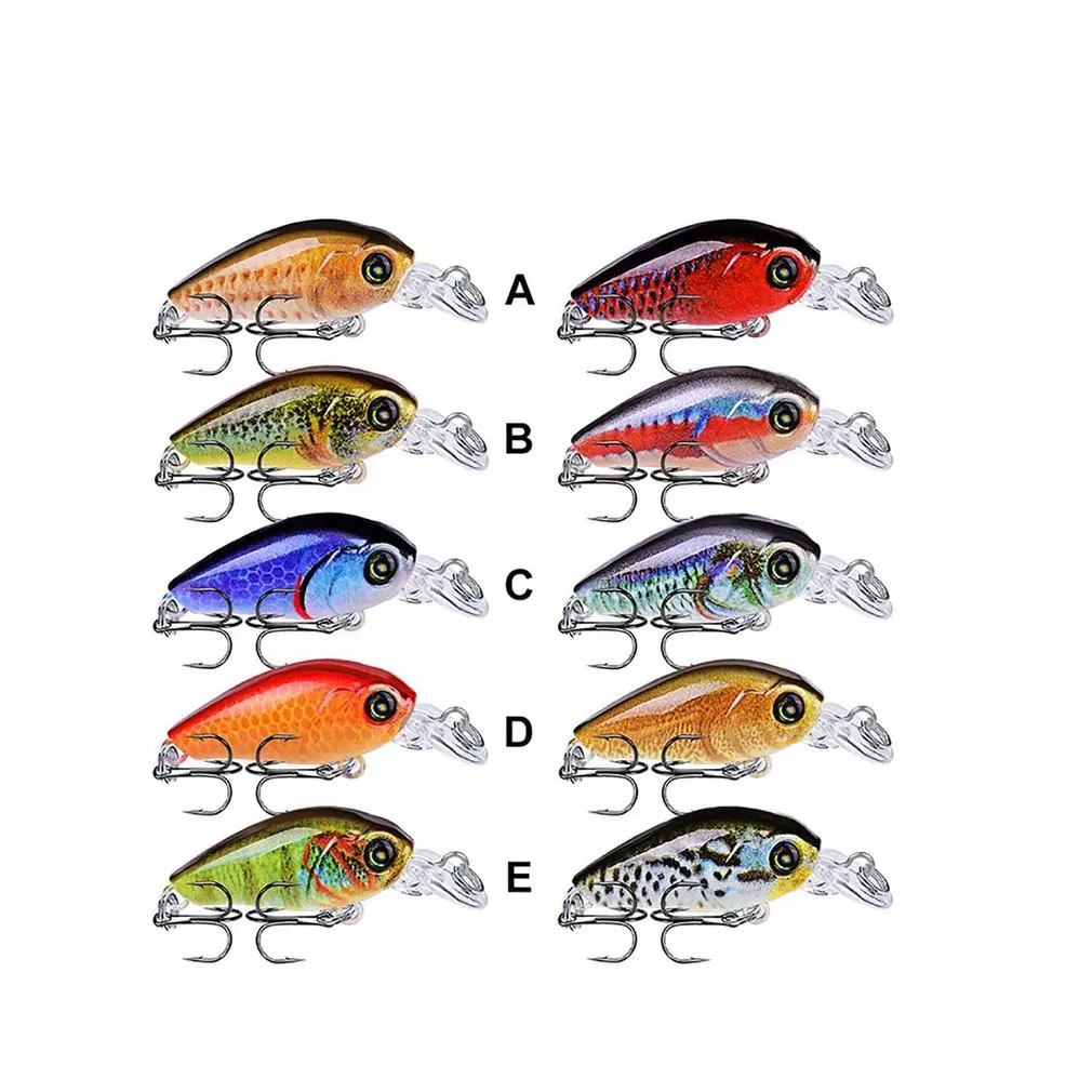 Artificial Bait 4.7cm Fishing Lure 4g Crankbait Hard Bait Topwater artificial Wobblers Bass carp fishing Accessories Drop Shippi
Artificial Bait 4.7cm Fishing Lure 4g Crankbait Hard Bait Topwater artificial Wobblers Bass carp fishing Accessories Drop Shippi