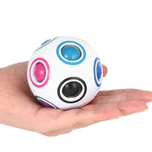 Magic rainbow ball Creative Spherical Magic Cube Rainbow Puzzles Kids Educational Toys for Children Magic Cube puzzle magic ball
Magic rainbow ball Creative Spherical Magic Cube Rainbow Puzzles Kids Educational Toys for Children Magic Cube puzzle magic ball