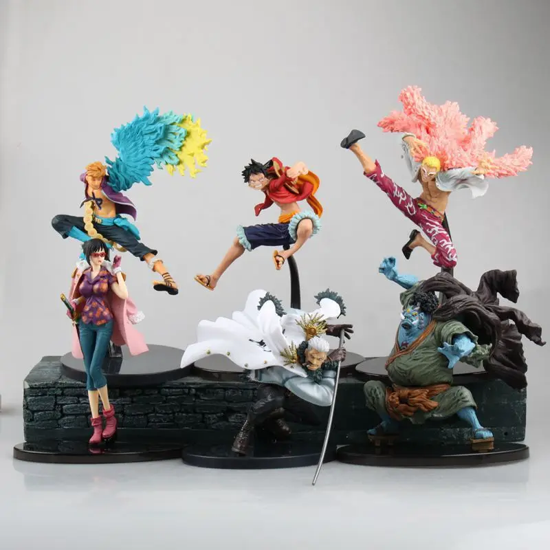 One Piece Character Model Luffy Jinbei 8-16CM PVC Action Figure Children Kids Anime Toys
One Piece Character Model Luffy Jinbei 8-16CM PVC Action Figure Children Kids Anime Toys