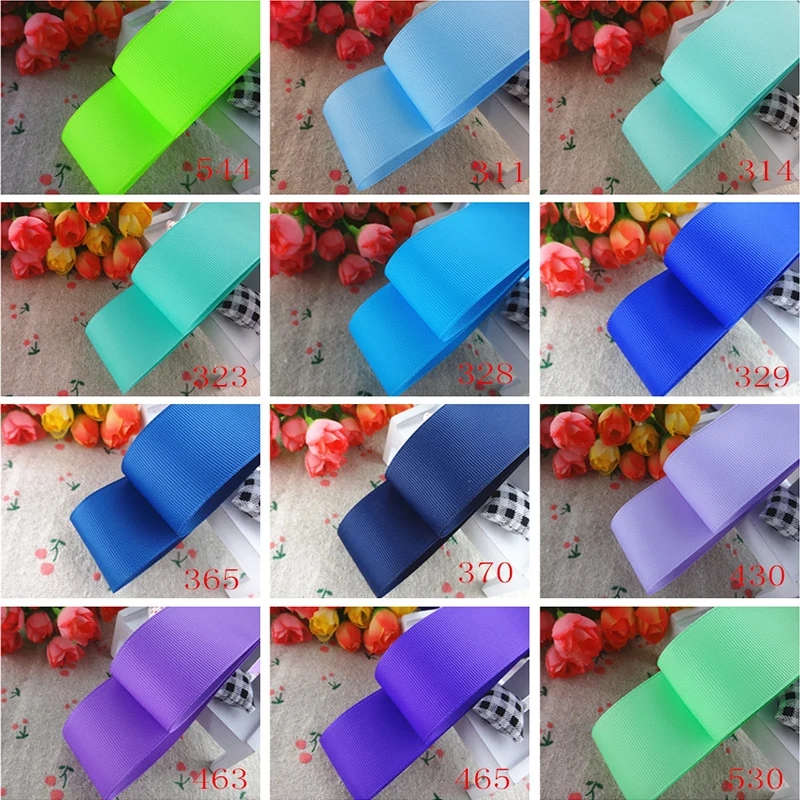 1-1/2" 38mm 5 Yards Grosgrain Ribbons Solid Color Gift Packaging DIY 100% Polyester Handmade Materials YM18010109
1-1/2" 38mm 5 Yards Grosgrain Ribbons Solid Color Gift Packaging DIY 100% Polyester Handmade Materials YM18010109