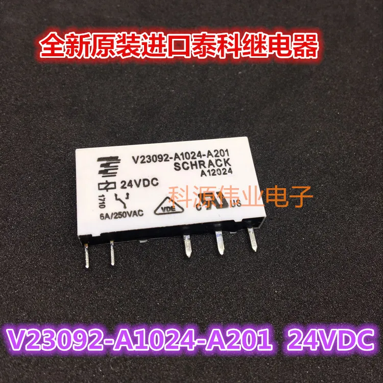 Relay V23092-A1024-A201 24VDC 6A 5 feet genuine