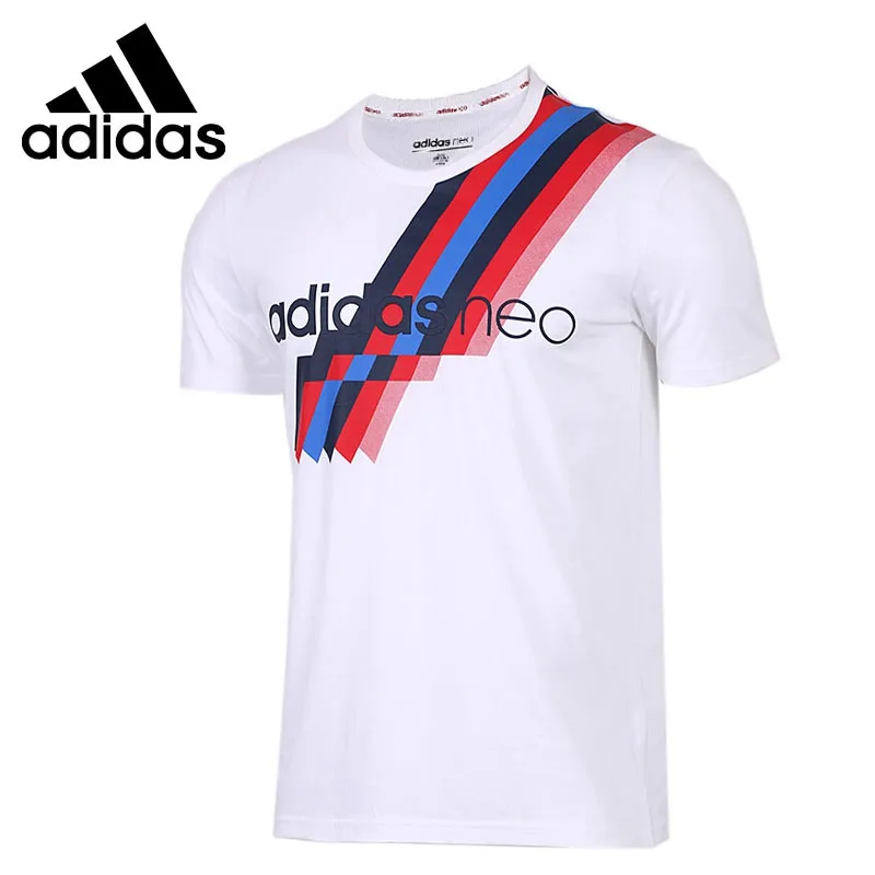 Оригинальный Новое поступление 2018 Adidas NEO Label избранного футболка Для мужчин