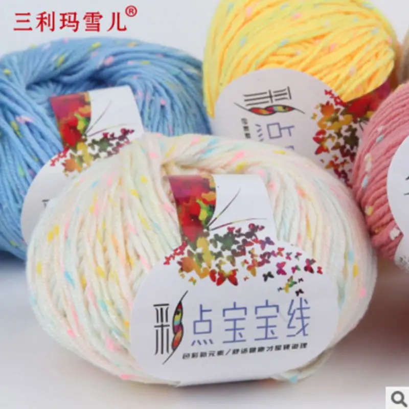 Hot Sale Colorful Hand Knitting 50g Knitting Yarn Crochet Yarn for Knitting Soft Baby skin care Milk Cotton Wool Yarn
Hot Sale Colorful Hand Knitting 50g Knitting Yarn Crochet Yarn for Knitting Soft Baby skin care Milk Cotton Wool Yarn
