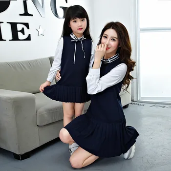 Mother Daughter Dresses Elegant England Gentleman Style Mom and Daughter Dress Family Matching Outfits Clothes Family Look Set
Mother Daughter Dresses Elegant England Gentleman Style Mom and Daughter Dress Family Matching Outfits Clothes Family Look Set