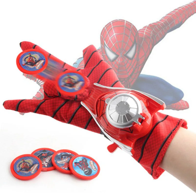Extraordinary Spiderman Glove Launcher Darts Catapult Super Hero Wrist Transmitter Device Gloves Children'S Cosplay Toy
Extraordinary Spiderman Glove Launcher Darts Catapult Super Hero Wrist Transmitter Device Gloves Children'S Cosplay Toy