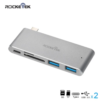 Rocketek multi usb type c 3.0 hub port adapter Power Interface splitter SD/TF Card Reader for MacBook pro pc laptop accessories
Rocketek multi usb type c 3.0 hub port adapter Power Interface splitter SD/TF Card Reader for MacBook pro pc laptop accessories