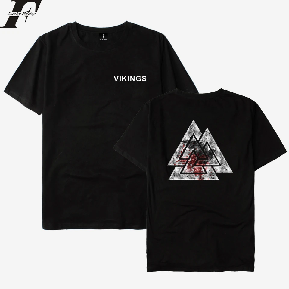 THE VIKINGS Tshirt Men/Women Classic Movie Printing Cotton New Men's T-shirt Men Short Top Tees Streetwear
THE VIKINGS Tshirt Men/Women Classic Movie Printing Cotton New Men's T-shirt Men Short Top Tees Streetwear