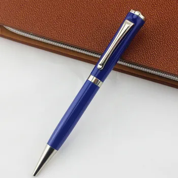 Stationery 0.7mm Metal Luxury Ballpoint Pen Elegant Whirling blue Business Office Ball Pen For Gift Stationery
Stationery 0.7mm Metal Luxury Ballpoint Pen Elegant Whirling blue Business Office Ball Pen For Gift Stationery