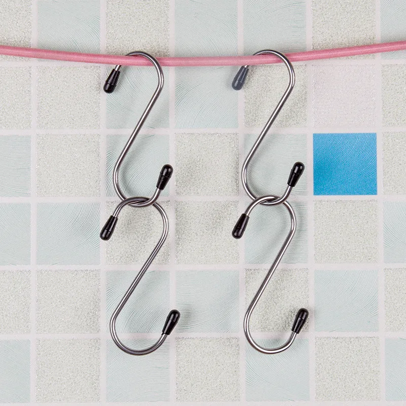 4pcs Stainless Steel Hanger Clasp Rack S Shape Hooks For Clothes Pot Pan Towel Dish Cloth Hanger Hooks
4pcs Stainless Steel Hanger Clasp Rack S Shape Hooks For Clothes Pot Pan Towel Dish Cloth Hanger Hooks