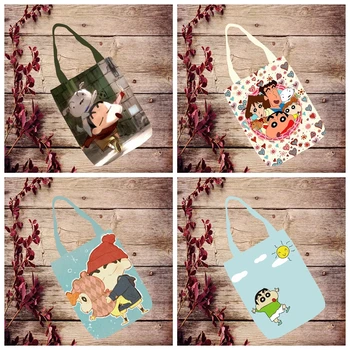 IVYYE 1PCS Crayon Shin-chan Fashion Anime Canvas Shoulder Bags Casual Shopping Bag Cartoon Tote Handbag Travel Lady Girls New
IVYYE 1PCS Crayon Shin-chan Fashion Anime Canvas Shoulder Bags Casual Shopping Bag Cartoon Tote Handbag Travel Lady Girls New