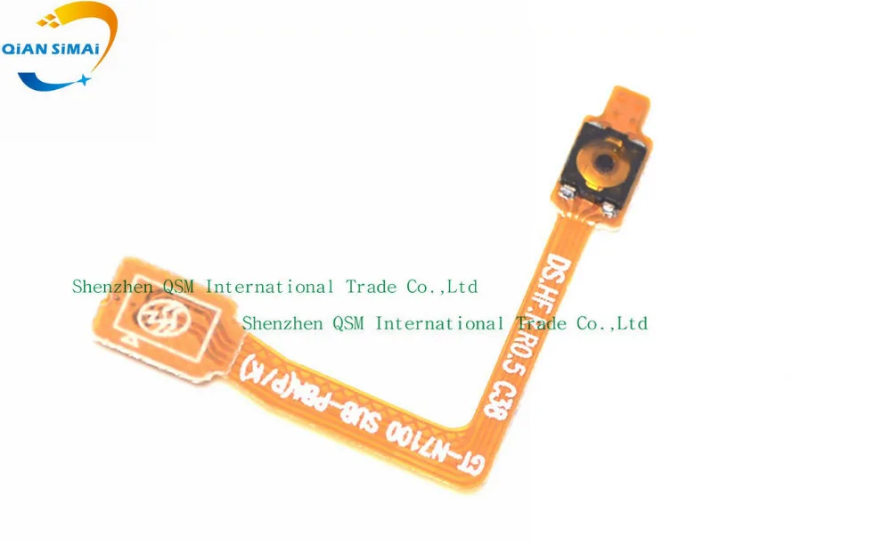 QiAN SiMAi For Samsung Galaxy Note 2 GT-N7100 N7105 I317 T889 I605 L900 R950 E250 Power on/off Button Flex Cable
QiAN SiMAi For Samsung Galaxy Note 2 GT-N7100 N7105 I317 T889 I605 L900 R950 E250 Power on/off Button Flex Cable
