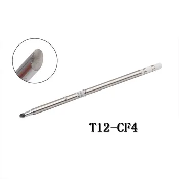 1PC T12-CF4 Soldering Rework Station Iron Tips for HAKKO T12 Handle LED Vibration Switch Temperature Controller FX-951 FX-952
1PC T12-CF4 Soldering Rework Station Iron Tips for HAKKO T12 Handle LED Vibration Switch Temperature Controller FX-951 FX-952