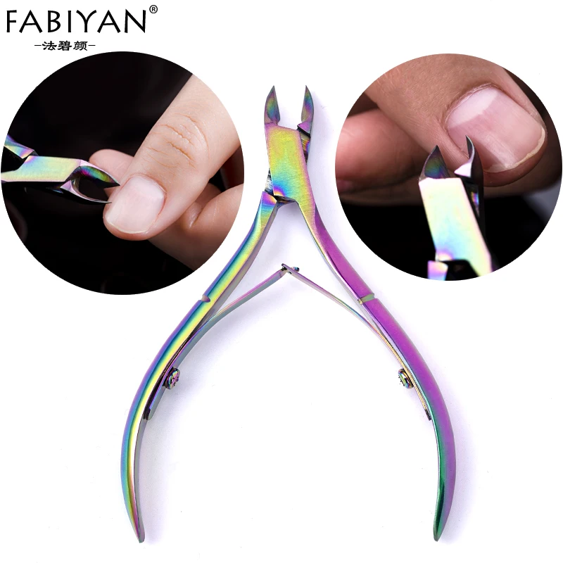 Nail Art Scissors Cuticle Nippers Stainless Steel Dead Skin Metal Cleaner Clippers Rainbow Gradient Color Remover Manicure Tools
Nail Art Scissors Cuticle Nippers Stainless Steel Dead Skin Metal Cleaner Clippers Rainbow Gradient Color Remover Manicure Tools