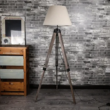 Vintage Retro Loft American Country Wood Fabric Led E27 Tripod Floor Lamp With Foot Switch For Living Room Bedroom Bedside 1047
Vintage Retro Loft American Country Wood Fabric Led E27 Tripod Floor Lamp With Foot Switch For Living Room Bedroom Bedside 1047