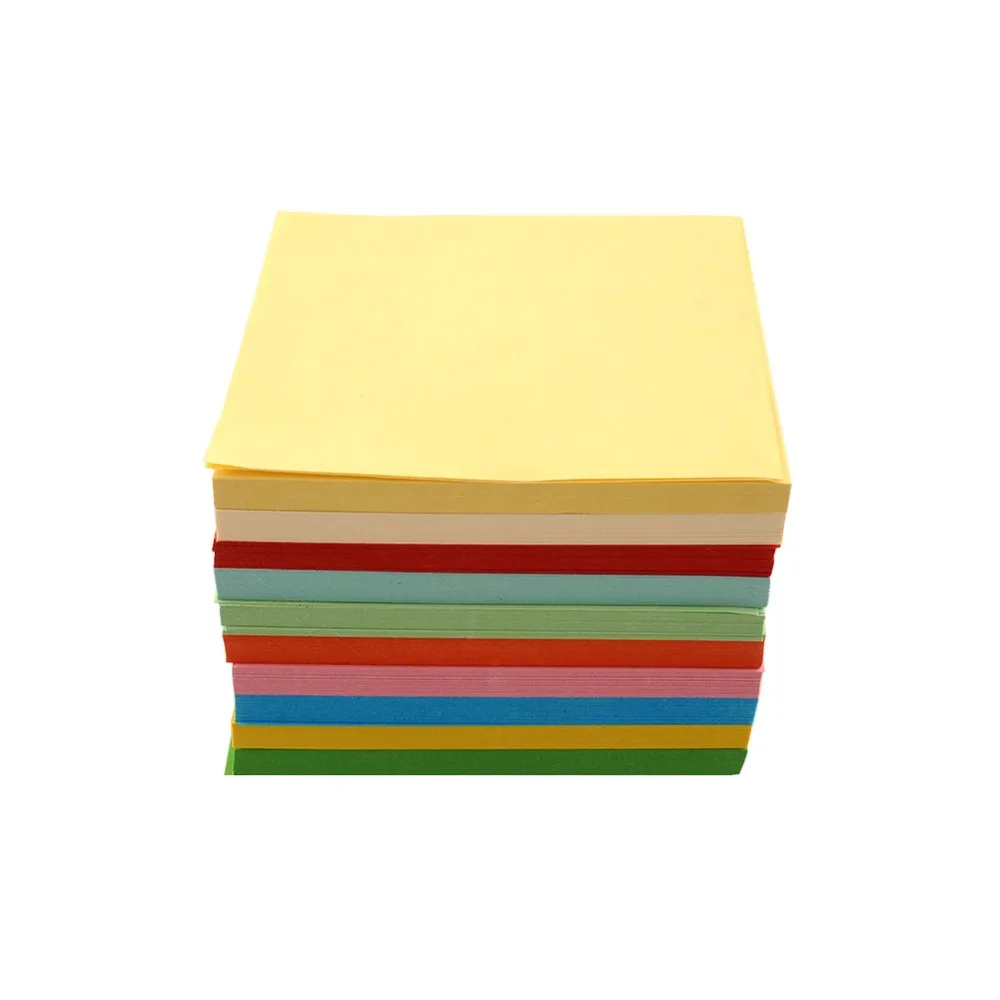 200Pcs 8cm New DIY Colorful Scrapbooking Origami Square Hand Paper Double Sided Coloured Craft Handmade Paper Ramdom color
200Pcs 8cm New DIY Colorful Scrapbooking Origami Square Hand Paper Double Sided Coloured Craft Handmade Paper Ramdom color