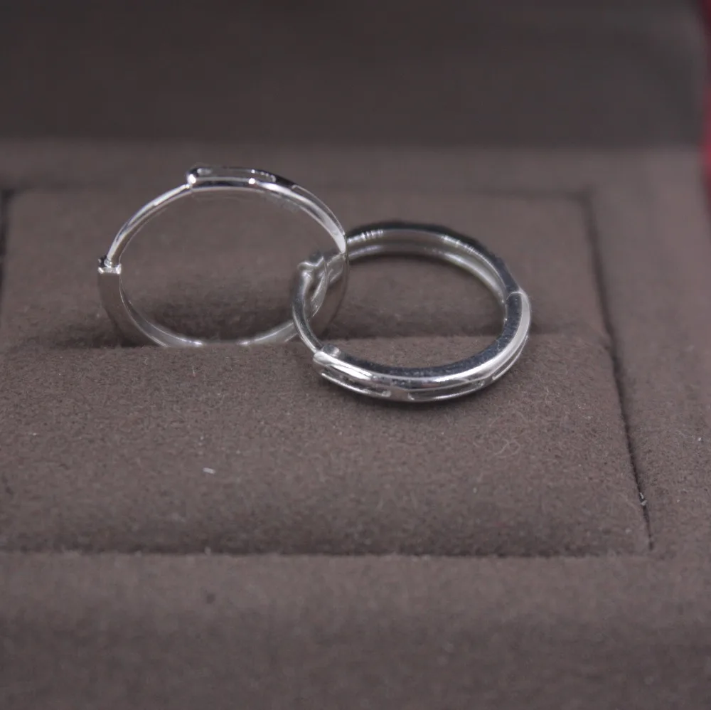 Solid 18K White Gold Hoop Earrings Set Hoop Earrings AU750 Women's Gift Cute Earrings 1.8-2.0g Everyday Jewelry Best Gift
Solid 18K White Gold Hoop Earrings Set Hoop Earrings AU750 Women's Gift Cute Earrings 1.8-2.0g Everyday Jewelry Best Gift