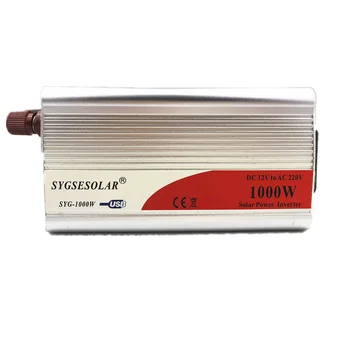 SYGSESOLAR inverter 1000W 12v 220v 50Hz Auto 12 220 Cigarette Lighter Plug Converter Inverter for home car
SYGSESOLAR inverter 1000W 12v 220v 50Hz Auto 12 220 Cigarette Lighter Plug Converter Inverter for home car