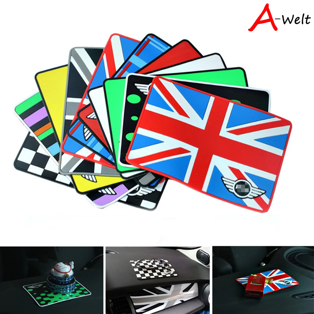 1pc Car Logo Anti Slip Mat GPS Phone Holder Non-Slip Mat Pad For F55 F56 R series COOPER F54 F57 emblem car-styling accessory
1pc Car Logo Anti Slip Mat GPS Phone Holder Non-Slip Mat Pad For F55 F56 R series COOPER F54 F57 emblem car-styling accessory