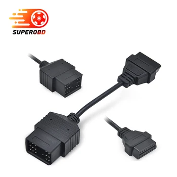 2018 New 17 Pin to 16 Pin OBD OBD2 Adapter Cable for Toyota lead diagnostic interface 17 pin OBDII extension cable Free Shipping
2018 New 17 Pin to 16 Pin OBD OBD2 Adapter Cable for Toyota lead diagnostic interface 17 pin OBDII extension cable Free Shipping