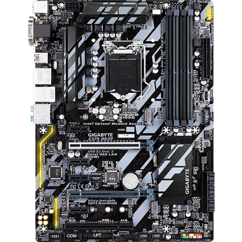 Used original For Gigabyte GA-Z370 HD3P Z370 HD3P Motherboard LGA1151 DDR4 Z370 Support i3 8100 i5 8500 I7 8700K
Used original For Gigabyte GA-Z370 HD3P Z370 HD3P Motherboard LGA1151 DDR4 Z370 Support i3 8100 i5 8500 I7 8700K