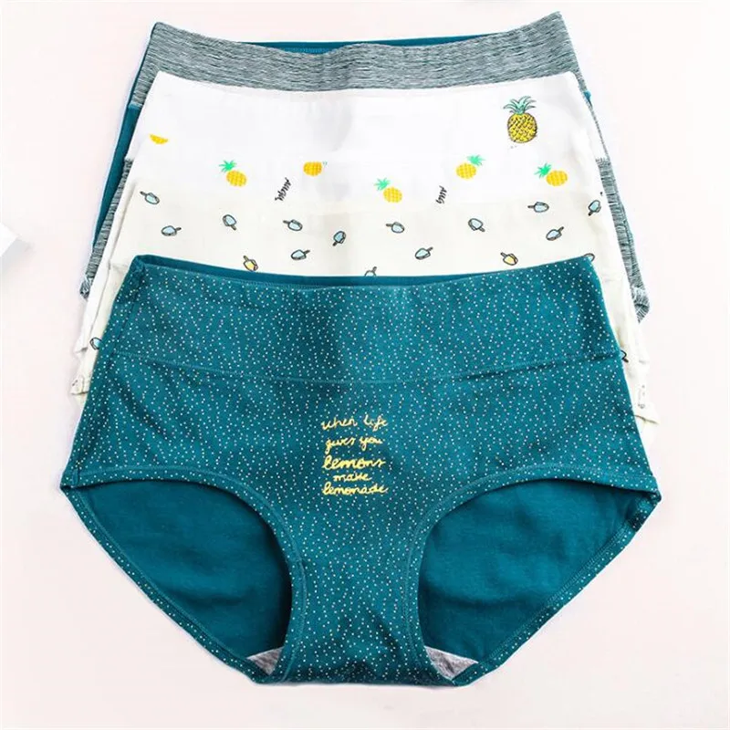 2019 New Women Panties Sexy Cotton Underwear 4pcs/Lot Girls Cute Print Intimate Briefs Lady Breathable Underpants M L XL XXL
2019 New Women Panties Sexy Cotton Underwear 4pcs/Lot Girls Cute Print Intimate Briefs Lady Breathable Underpants M L XL XXL