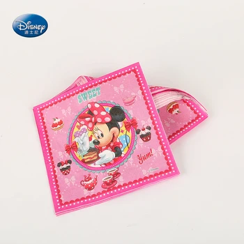 Cartoon Minnie Mouse Napkins Party Supplies Kids Birthday Party Favors Paper Napkins Disposable Tableware Tissues 10pcs
Cartoon Minnie Mouse Napkins Party Supplies Kids Birthday Party Favors Paper Napkins Disposable Tableware Tissues 10pcs