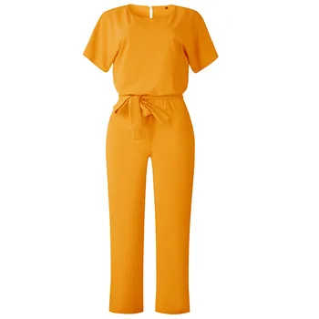 2019 Spring Fashion Women Jumpsuit Sexy Button Hollow Loose Plus Size Playsuit Lace Up Sashes Long Jumpsuit Rompers Female M0403
2019 Spring Fashion Women Jumpsuit Sexy Button Hollow Loose Plus Size Playsuit Lace Up Sashes Long Jumpsuit Rompers Female M0403