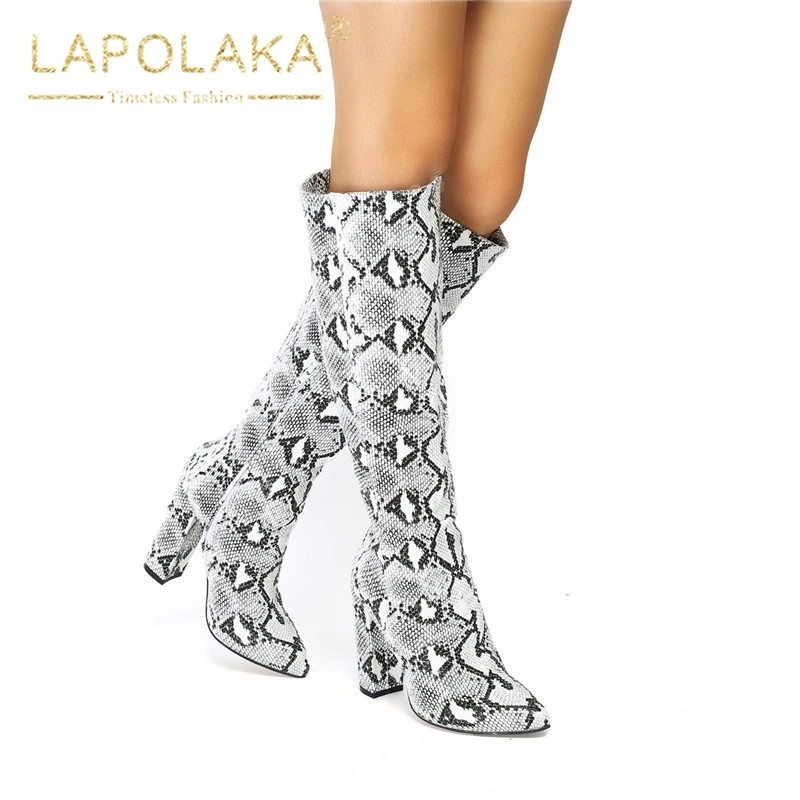 Lapolaka New Arrivals Plus Size 34-47 Dropship Square Heels Knee High Boots Woman Shoes Zip Up Shoes Woman Boots Female
Lapolaka New Arrivals Plus Size 34-47 Dropship Square Heels Knee High Boots Woman Shoes Zip Up Shoes Woman Boots Female