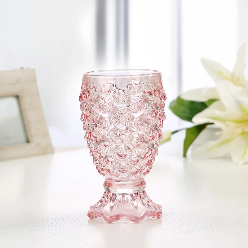 creative glass set color fish scales thick juice cup drink cups household 6 color lead-free glass water cup
creative glass set color fish scales thick juice cup drink cups household 6 color lead-free glass water cup