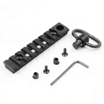 Tactical Keymod Rail Mount Picatinny Weaver Rail Sections 8 Slots Mount Base With QD Sling Swivel Adapter Wrench For Hunting
Tactical Keymod Rail Mount Picatinny Weaver Rail Sections 8 Slots Mount Base With QD Sling Swivel Adapter Wrench For Hunting