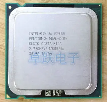 

E5400 Desktop computer processor intel used cpu dual core 2 Duo Cpu 2.7GHz 2MB/800MHz LGA 775 scrattered pieces