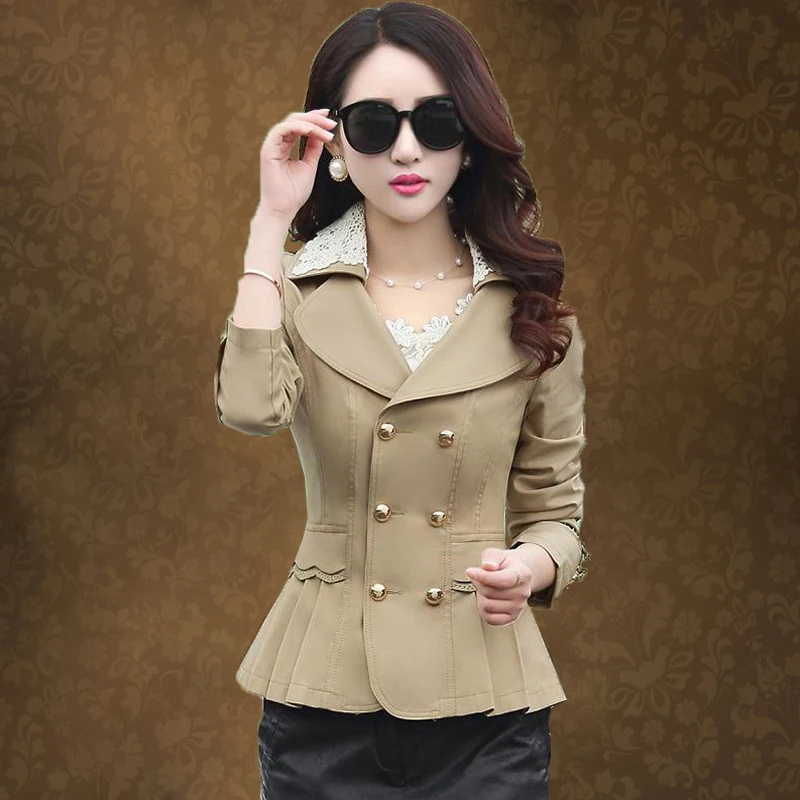 Fashion women 2019 spring new Korean version of the short jacket women's wild ladies Slim large windbreaker tide autumn
Fashion women 2019 spring new Korean version of the short jacket women's wild ladies Slim large windbreaker tide autumn