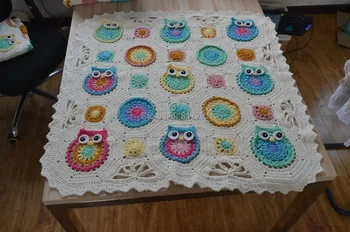 free shipping 2014 new cotton crochet baby blanket with flowers and animal square cushion baptism shawls baby cover home gift
free shipping 2014 new cotton crochet baby blanket with flowers and animal square cushion baptism shawls baby cover home gift