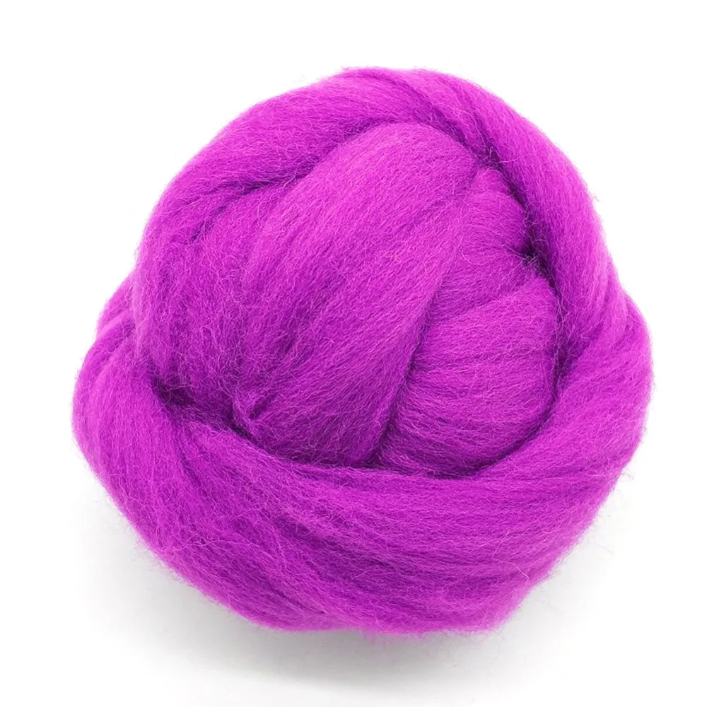 Feltsky 100g Felting Wool (70s 19um Grade) Needle Felting Diy Wool for Needle Felting Kit by Plastic Bag (N0.29)
Feltsky 100g Felting Wool (70s 19um Grade) Needle Felting Diy Wool for Needle Felting Kit by Plastic Bag (N0.29)