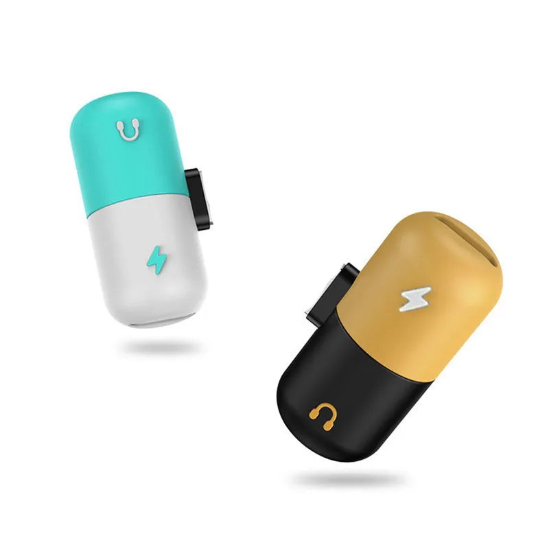 2 in 1 for Lightning Adapter For iPhone 7 8 X Charging Audio Aux Adapter Charger Splitter Headphone Earphone Capsule Pill IOS 12
2 in 1 for Lightning Adapter For iPhone 7 8 X Charging Audio Aux Adapter Charger Splitter Headphone Earphone Capsule Pill IOS 12