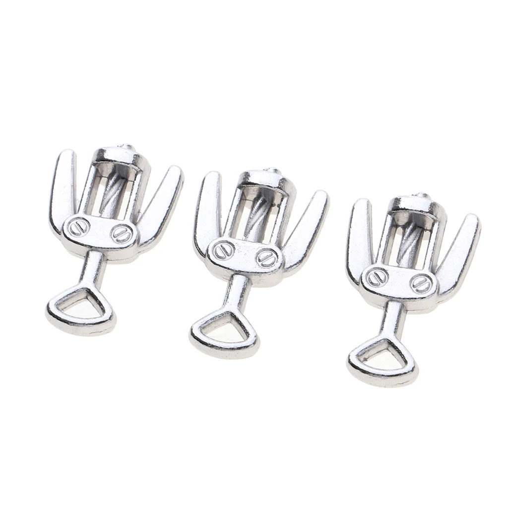 3pcs Metal Wine Bottle Openers Corkscrew for 1/12 Dollhouse Kitchen Bar Miniature Decoration Dollhouse Wine Bottle Openers
3pcs Metal Wine Bottle Openers Corkscrew for 1/12 Dollhouse Kitchen Bar Miniature Decoration Dollhouse Wine Bottle Openers