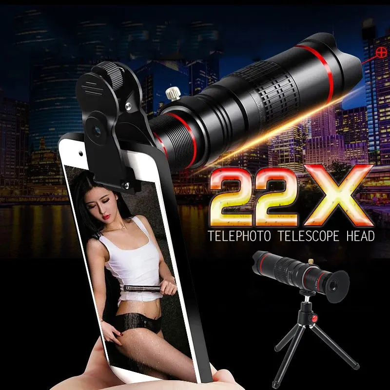 Cell Phone Telescope Lens Black Clip-On Camera Lens Universal Parts Phone Camera Lens Tripod Mobile Phone
Cell Phone Telescope Lens Black Clip-On Camera Lens Universal Parts Phone Camera Lens Tripod Mobile Phone