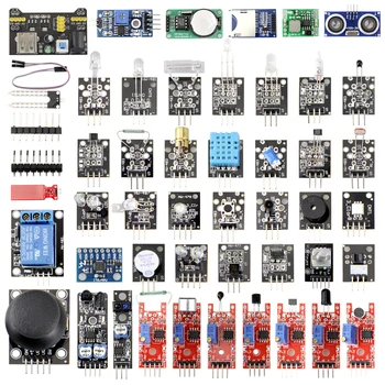 45-in-1 sensor module starter kit,Linear magnetic sensor,Buzzer module and Temperature sensor module
45-in-1 sensor module starter kit,Linear magnetic sensor,Buzzer module and Temperature sensor module