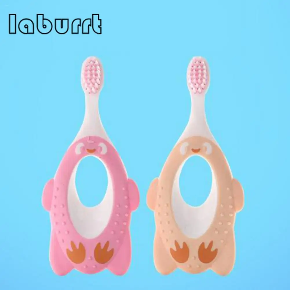 Kids Cartoon Baby Soft-bristled Toothbrush Children Teeth Training Mouth Clean Penguin Shape Color Random
Kids Cartoon Baby Soft-bristled Toothbrush Children Teeth Training Mouth Clean Penguin Shape Color Random