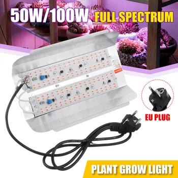 220V LED Phyto Flood Lights 50W 100W Full Spectrum High Power LED Grow Light Hydroponic seeding IP65 Waterproof with EU Plug
220V LED Phyto Flood Lights 50W 100W Full Spectrum High Power LED Grow Light Hydroponic seeding IP65 Waterproof with EU Plug