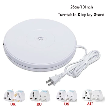 Universa 10" 25cm Led Light 360 Degree Electric Rotating Turntable for Photography Max Load 10kg 110-220V 45 seconds / Rotate
Universa 10" 25cm Led Light 360 Degree Electric Rotating Turntable for Photography Max Load 10kg 110-220V 45 seconds / Rotate