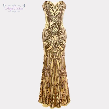 Angel-fashions Women's Candy Color Prom Dresses Art Deco Sequin Vintage Costume Gold Purple Gray Pink 212
Angel-fashions Women's Candy Color Prom Dresses Art Deco Sequin Vintage Costume Gold Purple Gray Pink 212