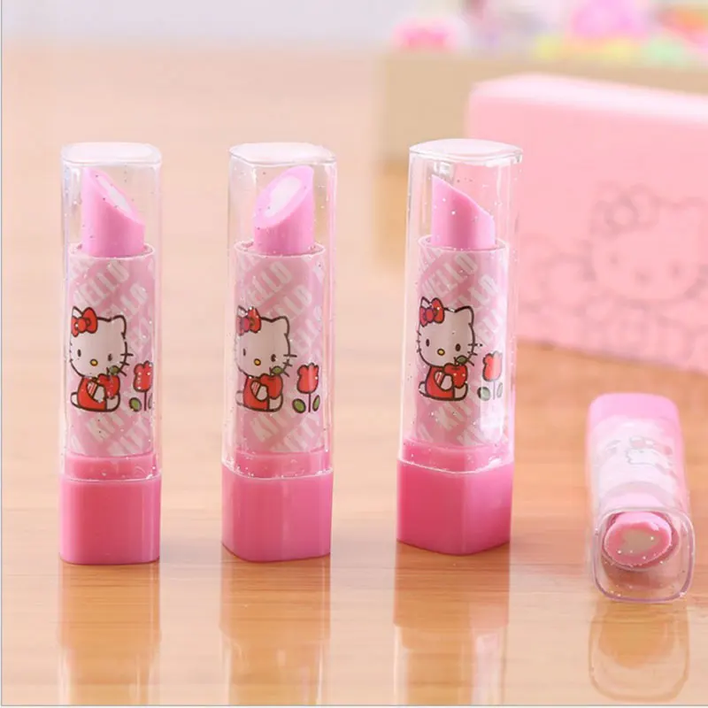 1pcs kawaii lipstick rubber eraser cute creative stationery school supplies papelaria Pencil Eraser gift for kids free delivery
1pcs kawaii lipstick rubber eraser cute creative stationery school supplies papelaria Pencil Eraser gift for kids free delivery
