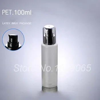 NEW 100ml PET press pump bottle w black Lid f serum/lotion/emulsion/gel/essence cosmetic packing Refillable Bottles
NEW 100ml PET press pump bottle w black Lid f serum/lotion/emulsion/gel/essence cosmetic packing Refillable Bottles
