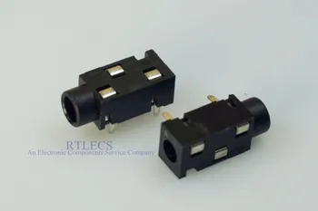 100 pcs TRS Audio Stereo Jack 3.5mm 3 pin socket for 3 poles earphone plug through hole DC30V 0.5A No Internal Switch
100 pcs TRS Audio Stereo Jack 3.5mm 3 pin socket for 3 poles earphone plug through hole DC30V 0.5A No Internal Switch
