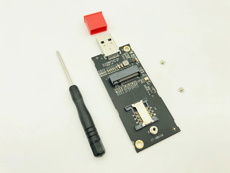 Network Cards USB Ethernet USIM Adapter NGFF M.2 Key B to 3.0 Card for Desktop PC with SIM 6pin Slot WWAN/LTE Module NEW | Компьютеры и