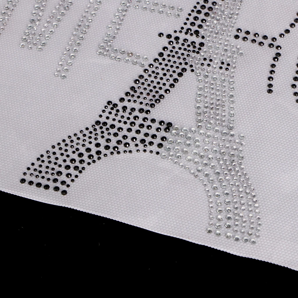 Fashion Hotfix Rhinestones,Heat Transfer Design Iron on Motifs,Rhinestone Applique Patch Sewing Accessories