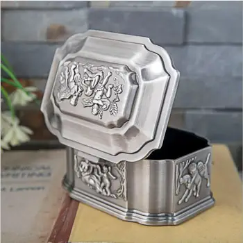 European retro metal jewelry box with Angel pattern metal storage box tin box for makeup storage organizer firl 's gift Z163
European retro metal jewelry box with Angel pattern metal storage box tin box for makeup storage organizer firl 's gift Z163
