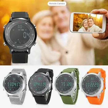 EX18 smartwatch IP68 Waterproof 5ATM Passometer Xwatch Swimming smart watch men Bluetooth Watch for Smartphone IOS Android
EX18 smartwatch IP68 Waterproof 5ATM Passometer Xwatch Swimming smart watch men Bluetooth Watch for Smartphone IOS Android