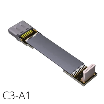 4k HDMI Mini HDMI 90 degree Angle Cable 20pin V2.0 Flat Ribbon Cable With Shielded 4Kx2K@60Hz for AV HDTV LCD FPV 3D C3A1
4k HDMI Mini HDMI 90 degree Angle Cable 20pin V2.0 Flat Ribbon Cable With Shielded 4Kx2K@60Hz for AV HDTV LCD FPV 3D C3A1